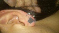 Pendientes pegados Oteiza